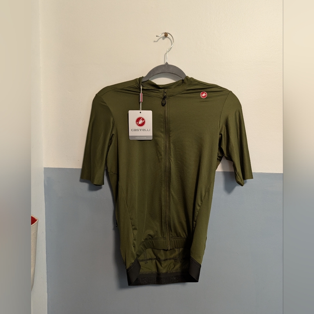 Castelli Men's Medium Espresso Jersey
